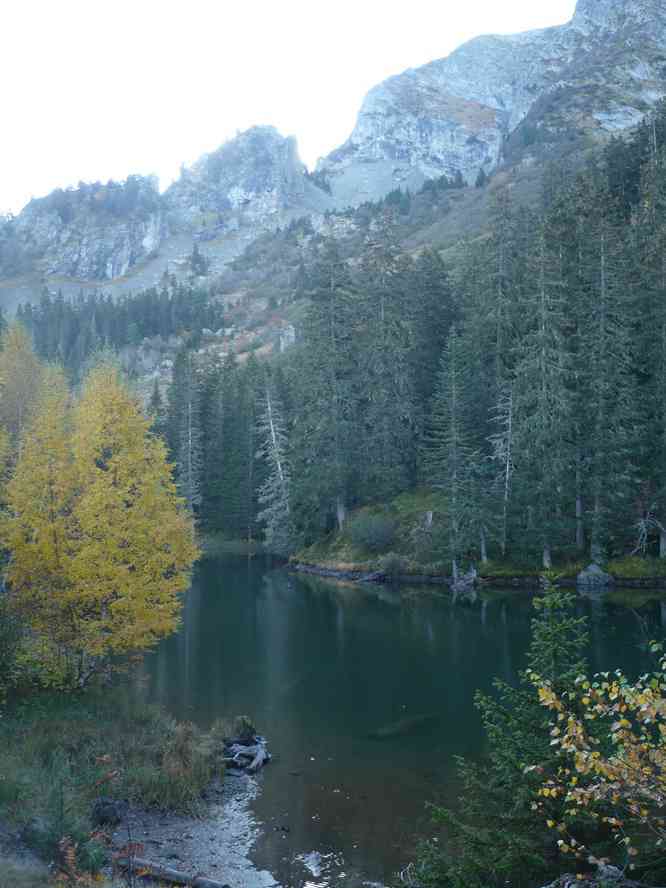 Le lac Claret. Le samedi 15 octobre 2011