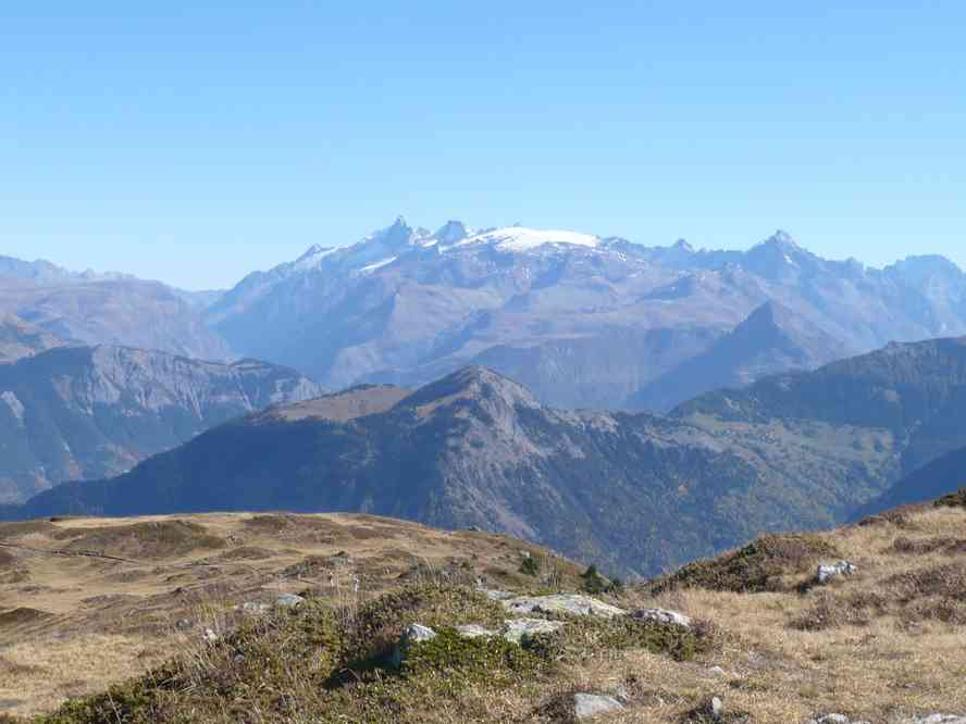 La Meije, le Rateau... Le samedi 15 octobre 2011