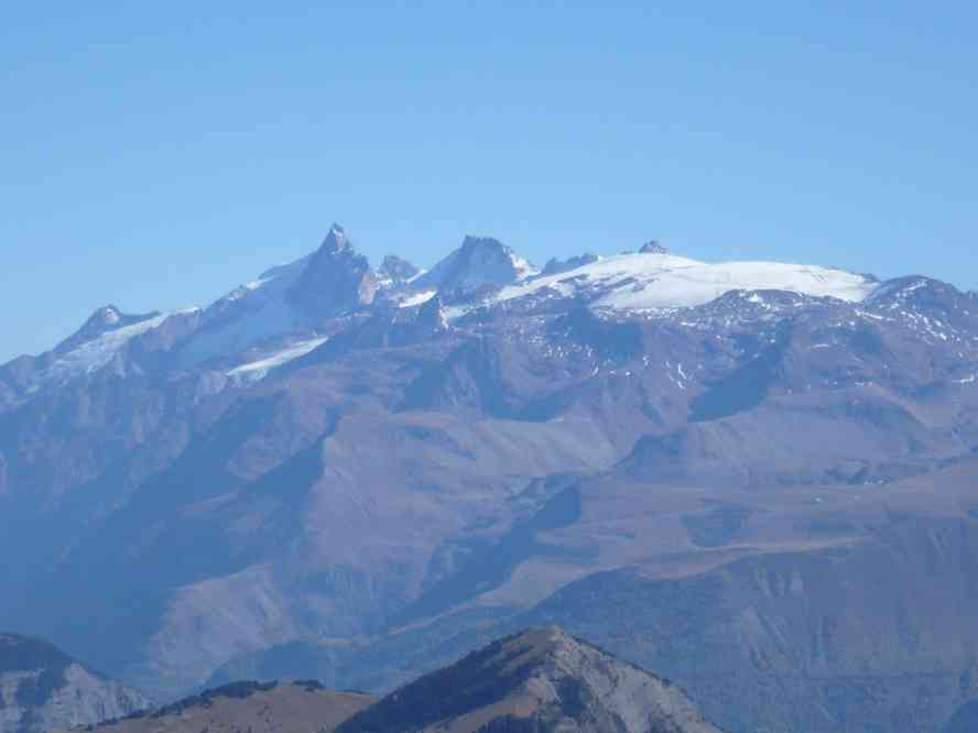 La Meije, le Rateau... Le samedi 15 octobre 2011