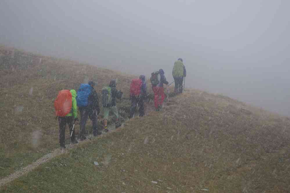 Le CAF passe par tout temps ! Le samedi 17 septembre 2016