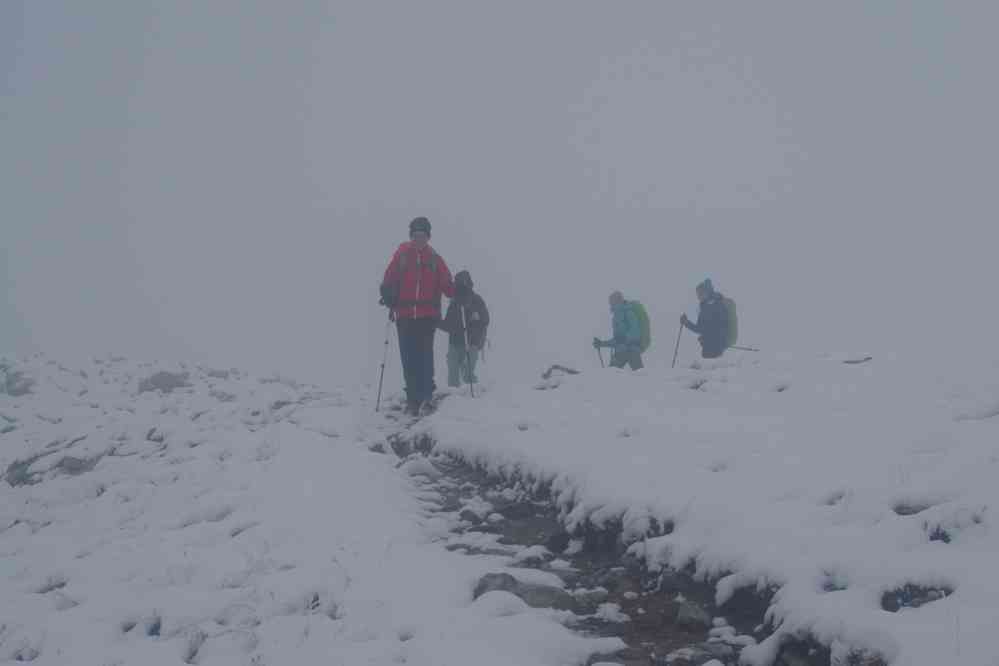 Aujourd’hui plan B : descente vers Bardonecchia. Le dimanche 18 septembre 2016