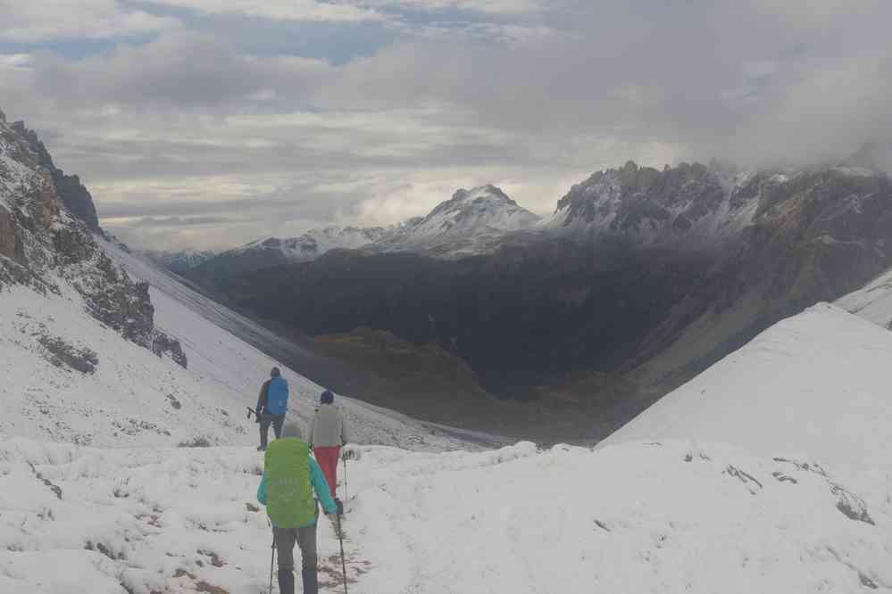 Descente dans la vallée Étroite. Le dimanche 18 septembre 2016