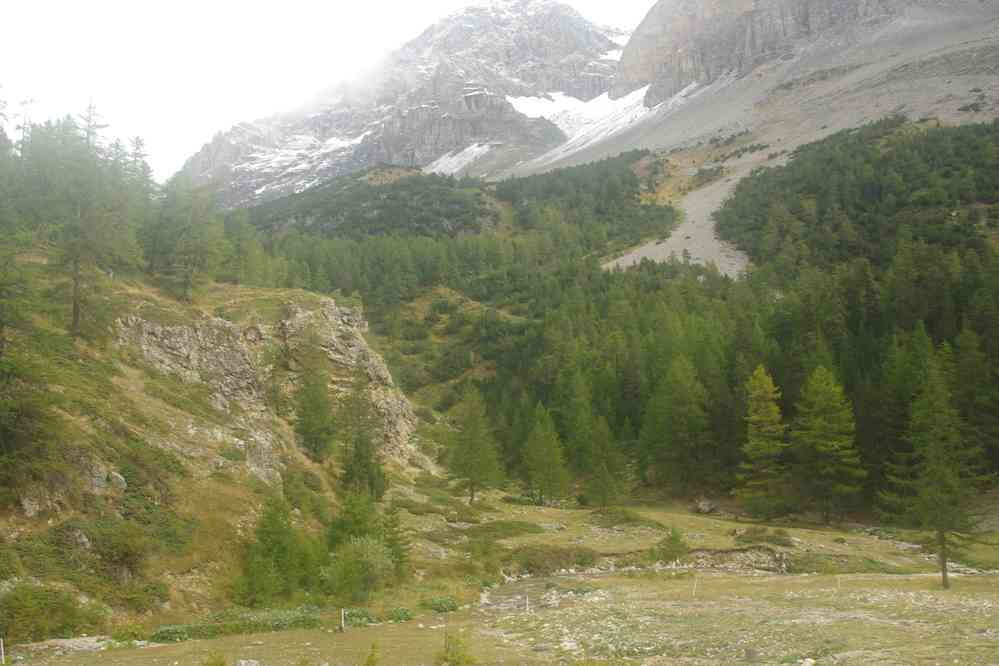 Descente dans la vallée Étroite. Le dimanche 18 septembre 2016