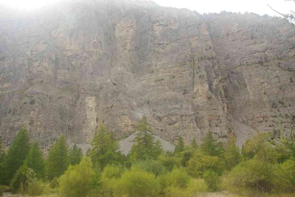 L’une des plus grandes falaises d’escalade d’Europe (qu’ils disent !). Le dimanche 18 septembre 2016