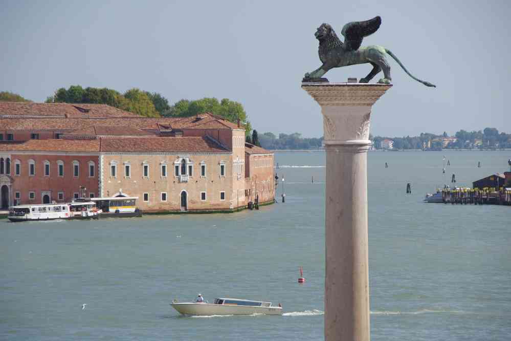 Depuis la terrasse de la basilique Saint-Marc. Le samedi 29 août 2015