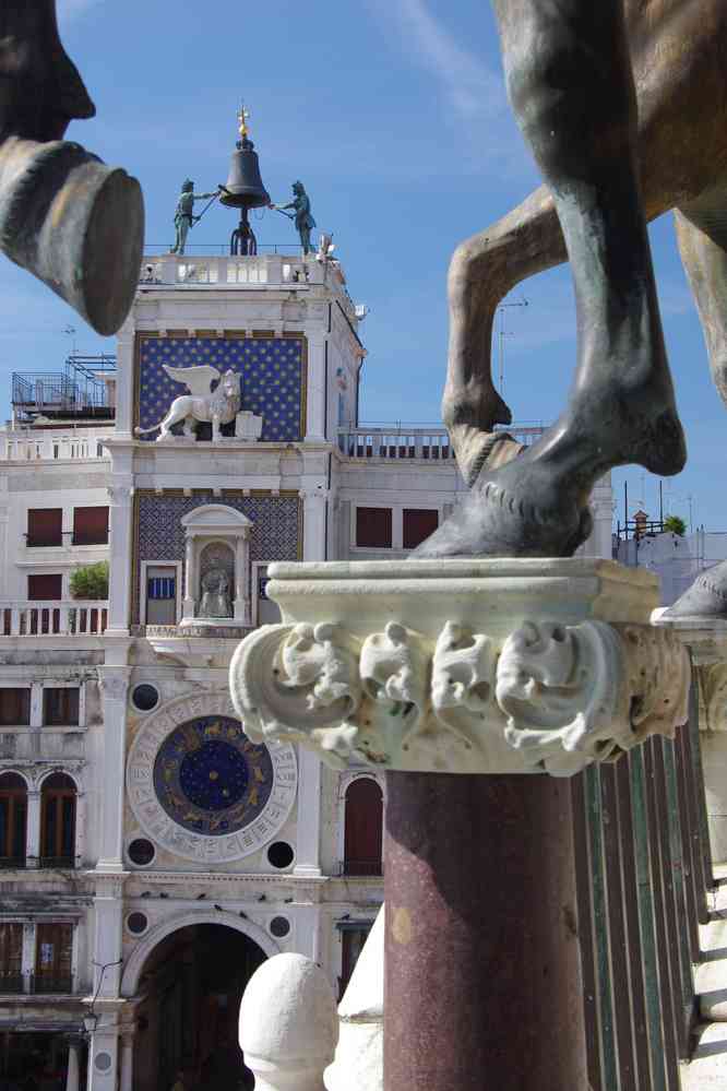 Depuis la terrasse de la basilique Saint-Marc. Le samedi 29 août 2015