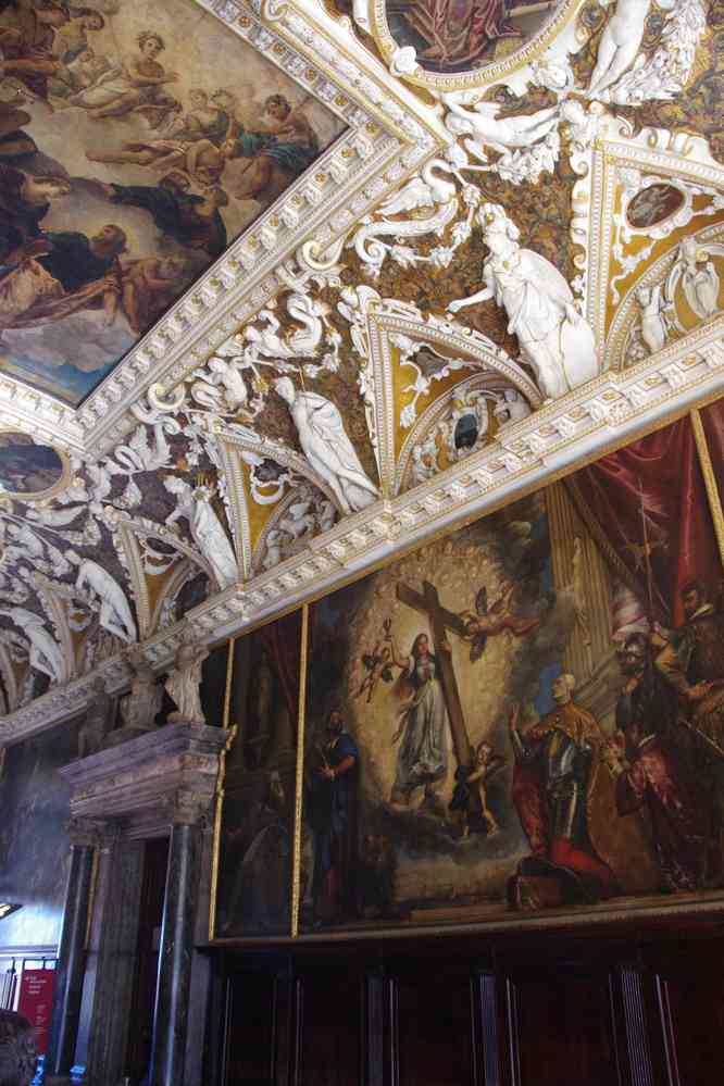 Intérieur du palais des Doges. Le samedi 29 août 2015