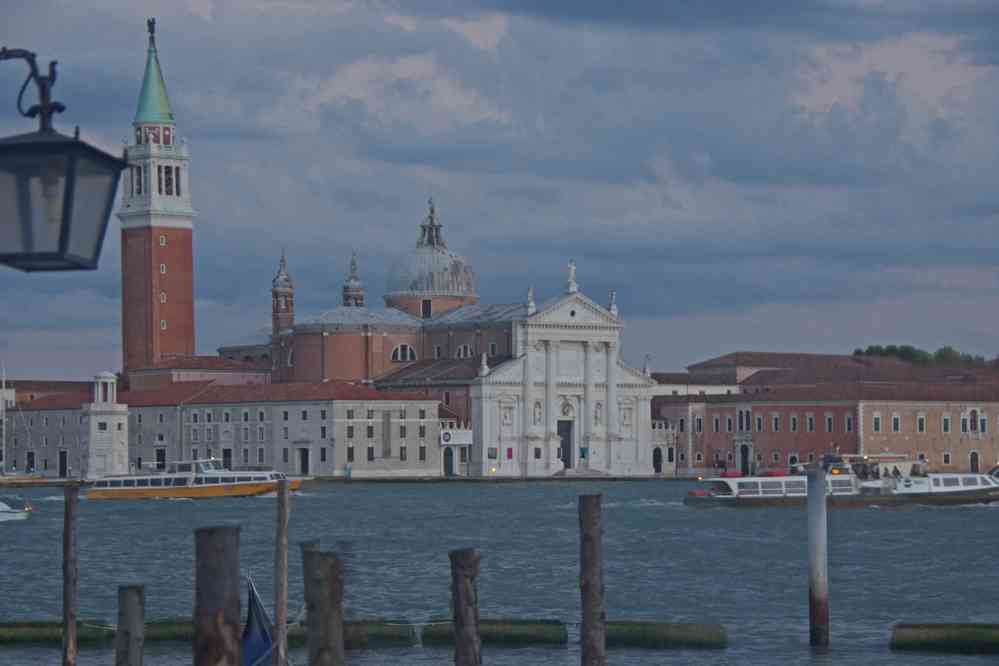 Vue sur San Giorgio Maggiore. Le samedi 5 septembre 2015