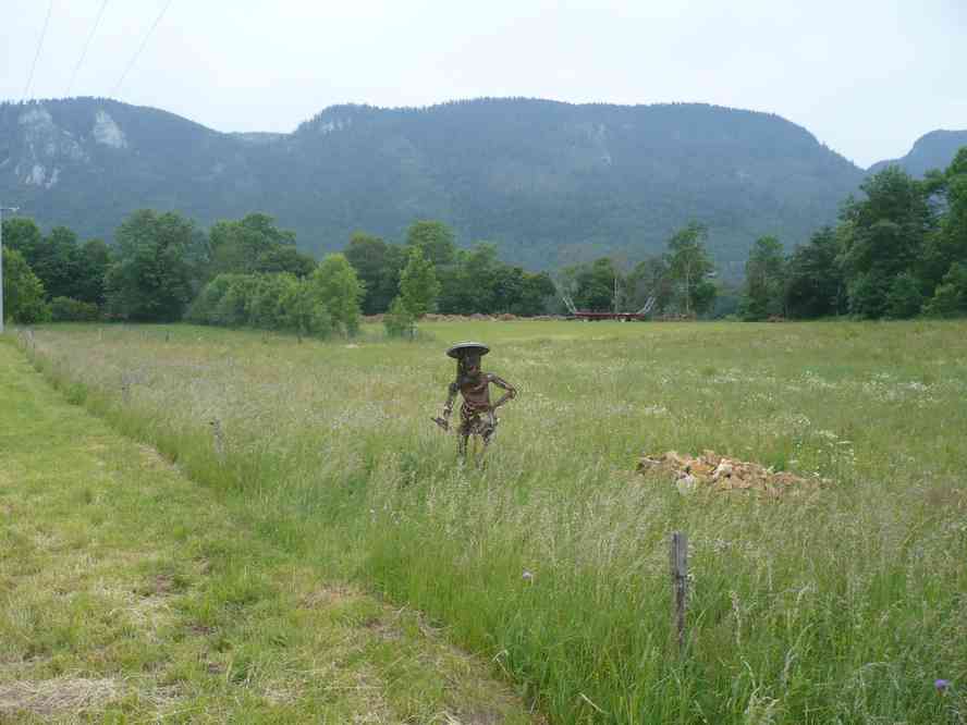Ils aiment beaucoup les œuvres d’art par ici... Le samedi 4 juin 2011