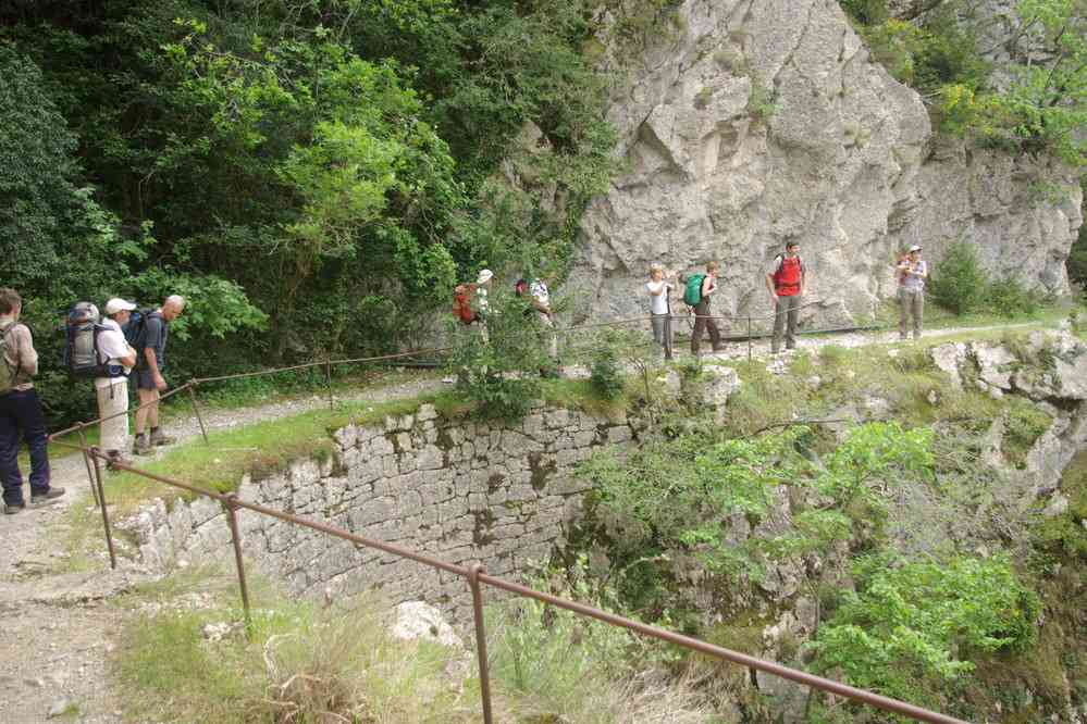 Passage de la Clue de la Melle. Le jeudi 17 mai 2007