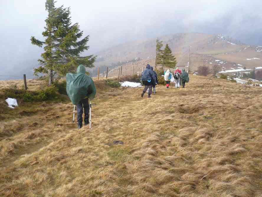 Descente du petit Ballon. Le jeudi 31 décembre 2009