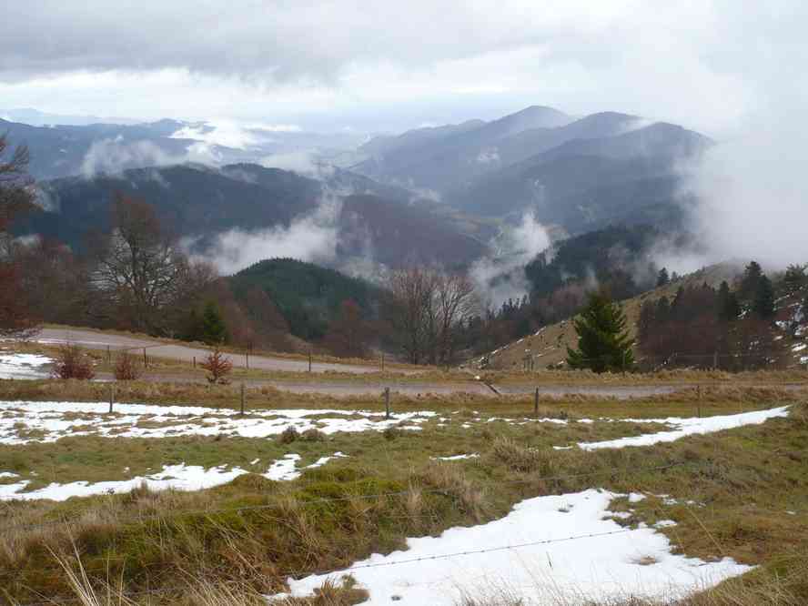 Lacets avant Strohberg. Le jeudi 31 décembre 2009