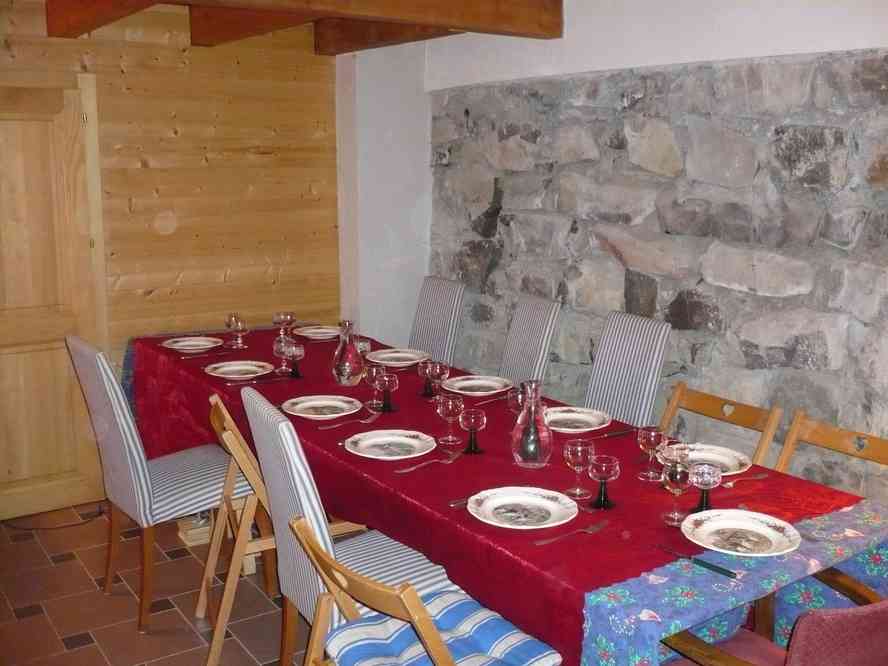 La table du réveillon. Le jeudi 31 décembre 2009