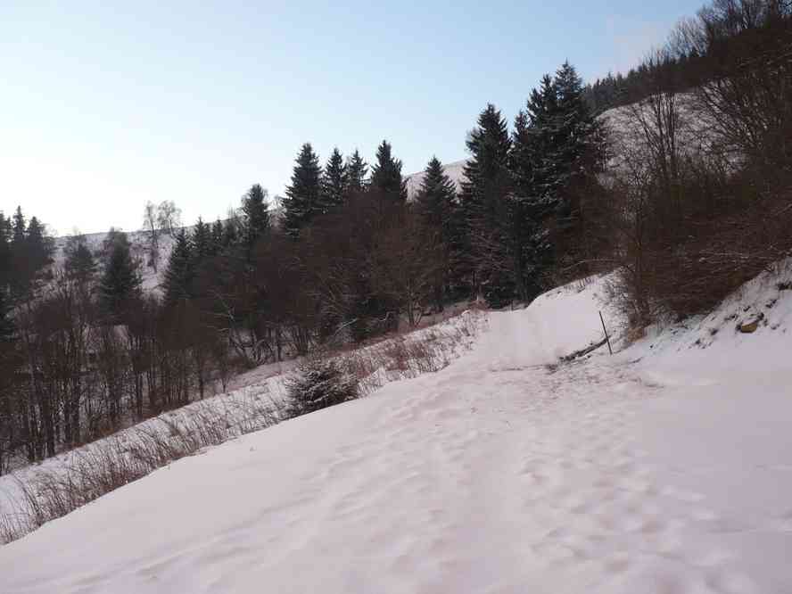 Nous quittons le chalet pour redescendre à Linthal. Le samedi 2 janvier 2010