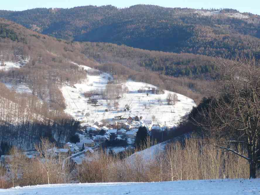 Au-dessus de Sengern. Le samedi 2 janvier 2010