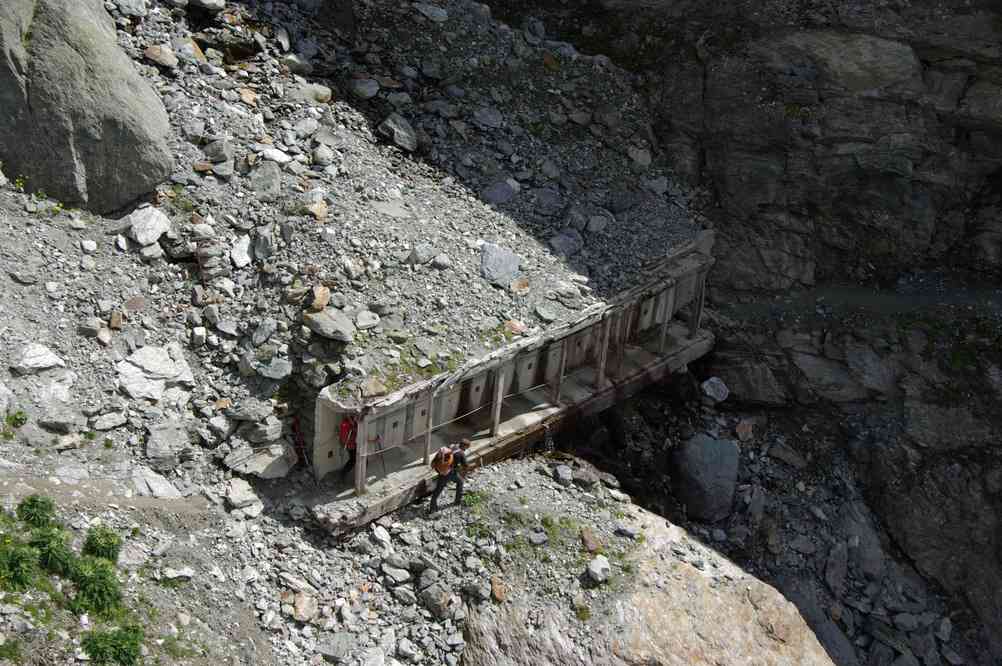 Les Suisses savent aménager un sentier ! Le lundi 13 août 2012