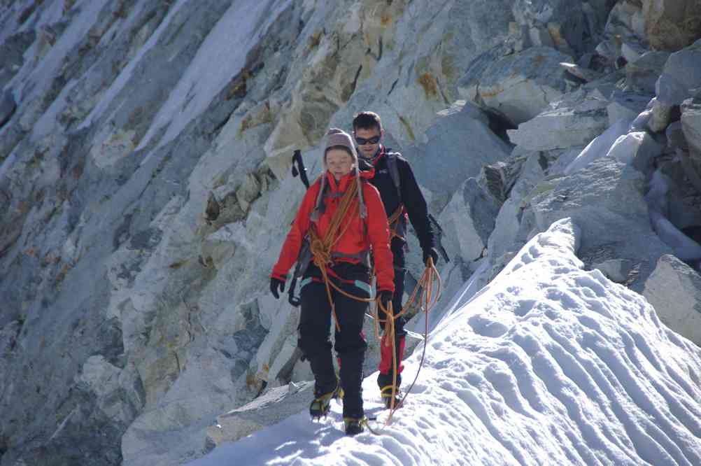 En équilibre sur une arête effilée. Le mardi 14 août 2012