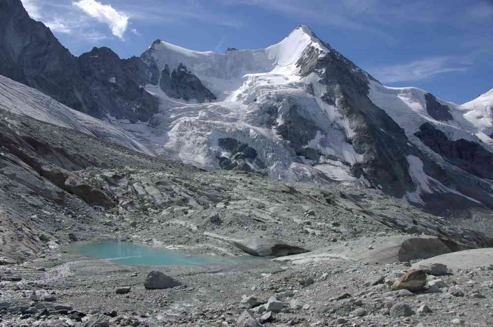 L’Obergabelhorn. Le mercredi 15 août 2012