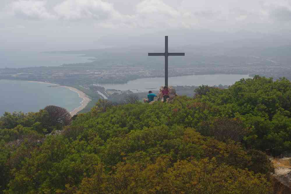 Santa Maria Navarrese. Arrivée à la croix, le 5 septembre 2022