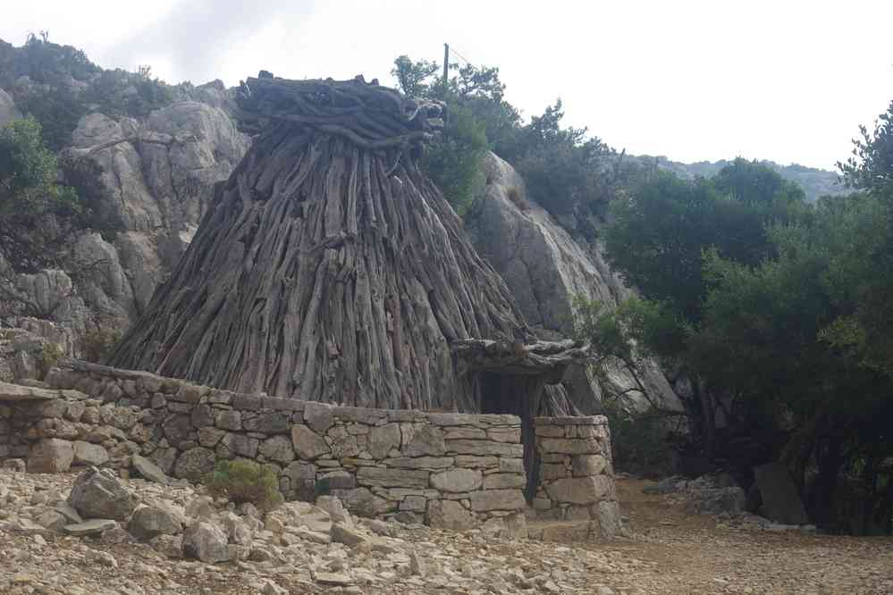 Bergerie d’architecture traditionnelle (mais aménagée pour les touristes), le 6 septembre 2022