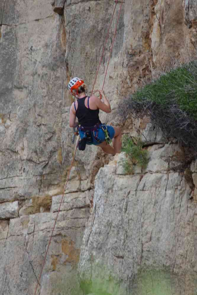 Site d’escalade à Pedra Longa, le 6 septembre 2022