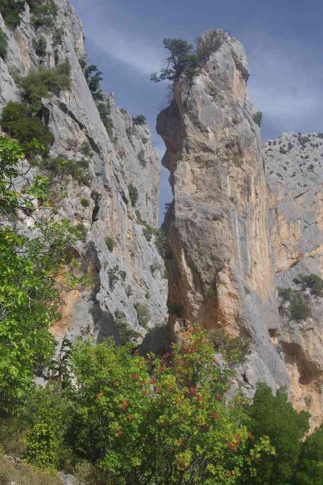 Descente vers le cañon de Gorropu, le 7 septembre 2022
