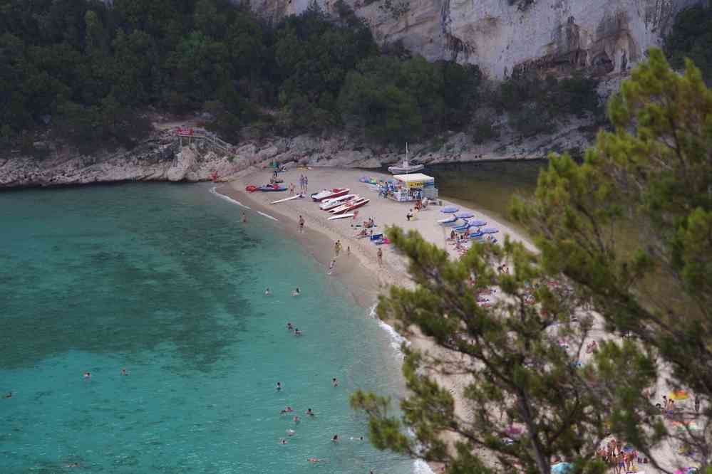 Plage de Cala Luna, le 8 septembre 2022