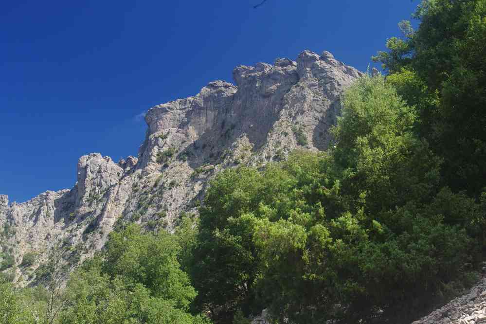 Les Dolomites sardes, le 10 septembre 2022. Descente du mont Corrasi